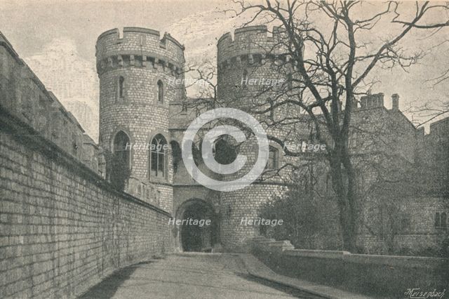 'Norman Gate', 1895. Artist: Unknown.