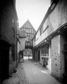 Norman Gateway, Old Rectory, Evesham, Hereford and Worcester, c1860-c1922. Artist: Henry Taunt
