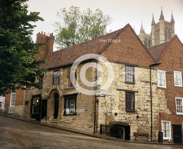 Norman House, Steep Hill, Lincoln, Lincolnshire, c2000s(?). Artist: Historic England Staff Photographer.