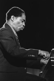 Norman Simmons, Maastricht Jazz Mecca, Netherlands, 1992. Creator: Brian Foskett