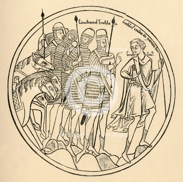 'Norman Soldiers', 1908. Artist: Unknown.