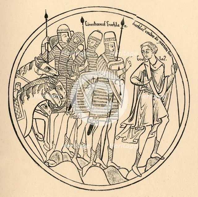'Norman Soldiers', 1908. Artist: Unknown.