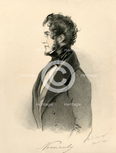 'Normanby', 1840. Creator: Richard James Lane.