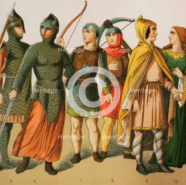 Normans, 1000-1100, (1884).  Creator: Unknown.