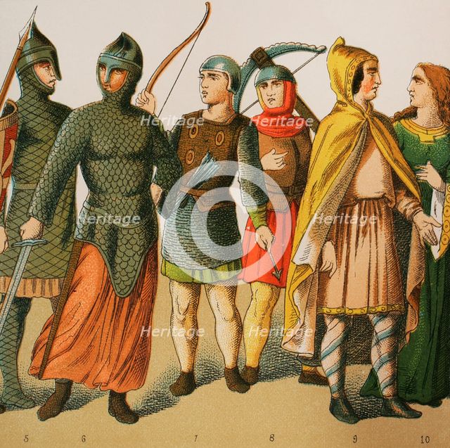 Normans, 1000-1100, (1884).  Creator: Unknown.