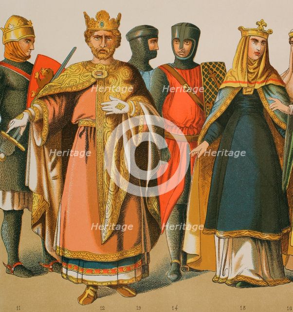 Normans, 1000-1100, (1884).  Creator: Unknown.