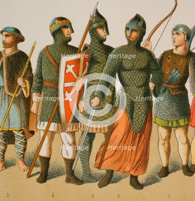 Normans, 1000-1100, (1884).  Creator: Unknown.