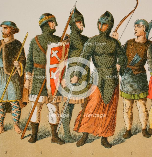 Normans, 1000-1100, (1884).  Creator: Unknown.