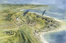 Nornour, Isle of Scilly, 500BC, (c1990-2010). Artist: Peter Dunn