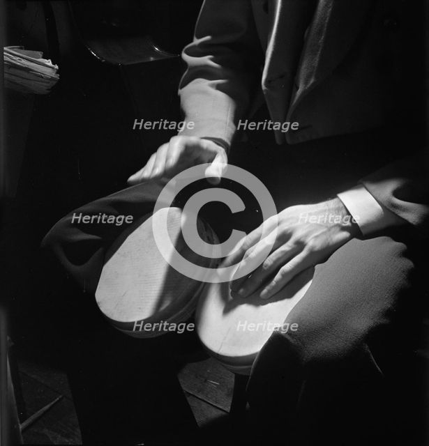 Noro Morales' orchestra, Glen Island Casino(?), New York, N.Y., ca. July 1947. Creator: William Paul Gottlieb.