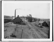 Norrie group no. 3, Ironwood, Mich., between 1880 and 1899. Creator: Unknown