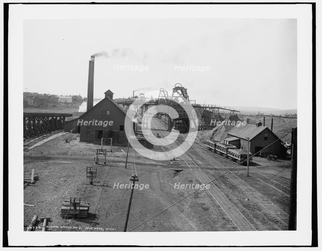 Norrie group no. 3, Ironwood, Mich., between 1880 and 1899. Creator: Unknown.