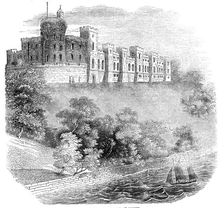 Norris Castle, Isle of Wight, 1844. Creator: Unknown