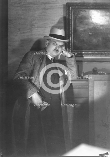 Norris, Charles G., Mr., portrait photograph, between 1926 and 1930. Creator: Arnold Genthe.