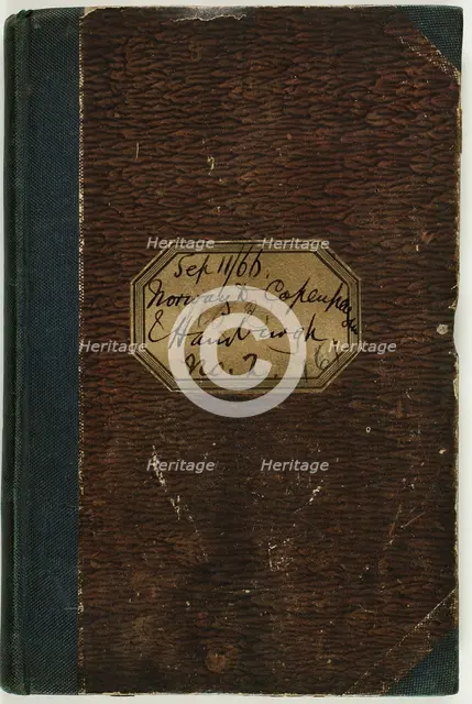 Norway and Denmark, 1866. Creator: Charles George Lewis.