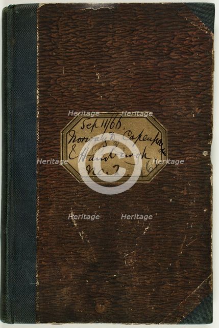 Norway and Denmark, 1866. Creator: Charles George Lewis.