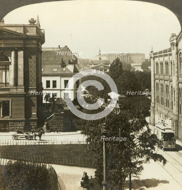 'Norway's fine Capital City, Christiania, Norway', c1905. Creator: Unknown.