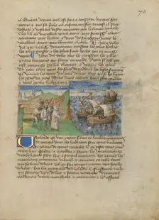 Norway (Ululand); Livre des merveilles du monde (Book of the Marvels of the World), about 1460-1465. Creator: Master of the Geneva Boccaccio