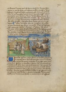 Norway (Ululand); Livre des merveilles du monde (Book of the Marvels of the World), about 1460-1465. Creator: Master of the Geneva Boccaccio