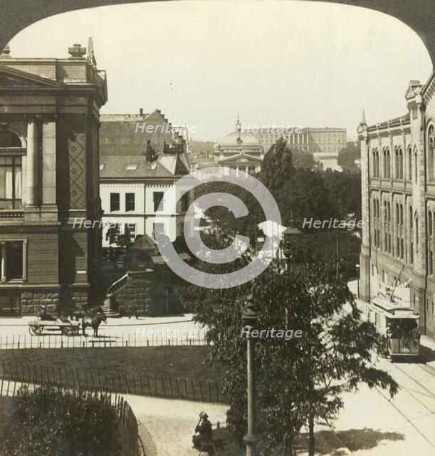 'Norway's fine Capital City, Christiania, Norway', c1905. Creator: Unknown.