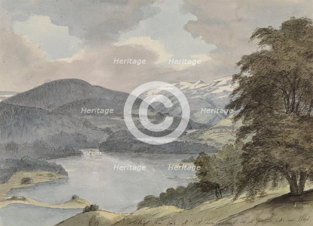 Norwegian Mountain Landscape, c1810s-1830s. Creator: Wilhelm Maximilian Carpelan.