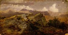 Norwegian Highlands, 1846. Creator: Hans Gude