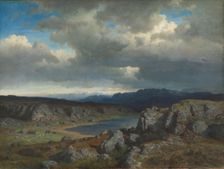 Norwegian Highlands, 1857. Creator: Hans Gude