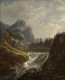Norwegian Landscape, 1822. Creator: Johan Christian Dahl