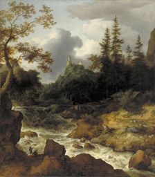 Norwegian Scenery, 1644-1675. Creator: Allart van Everdingen
