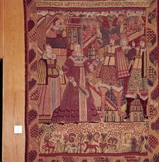 Norwegian Tapestry from Gudbrandsdal, dated 1620s