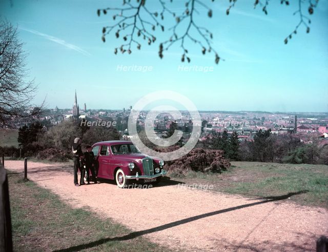 Norwich viewed from Mousehold Heath, Norfolk, c1960s. Creator: Arthur Charles Kirby Ware.