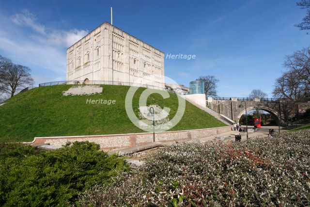 Norwich Castle, Norfolk, 2010. Creator: Peter Thompson.