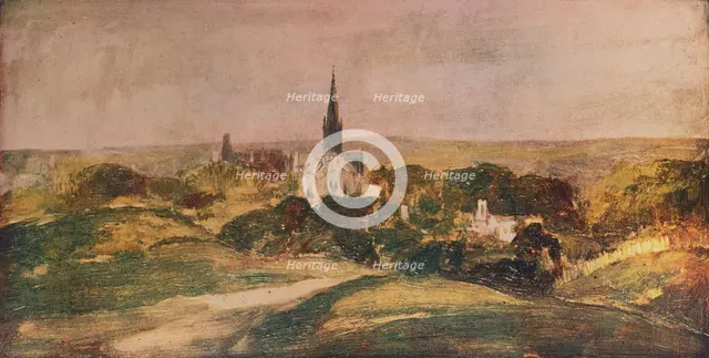'Norwich Cathedral', 1912. Artist: Unknown.