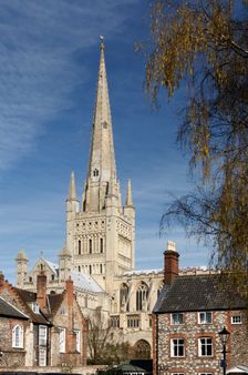 Norwich Cathedral, Norfolk, 2010. Creator: Peter Thompson