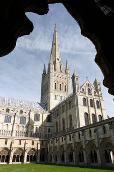 Norwich Cathedral, Norfolk, 2010. Creator: Peter Thompson