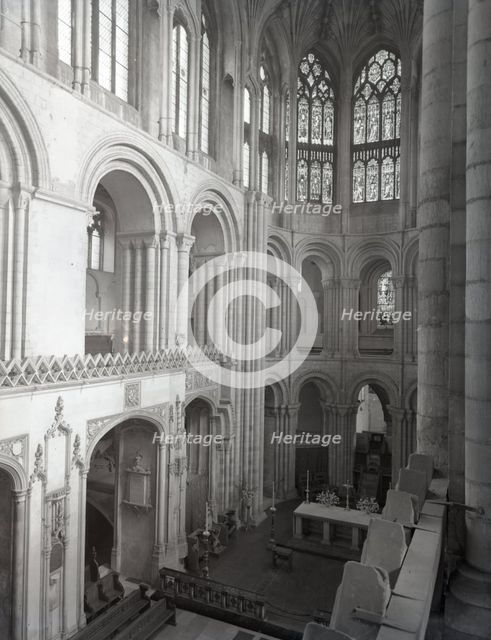 Norwich Cathedral, Norfolk, c1955. Creator: Arthur Charles Kirby Ware.