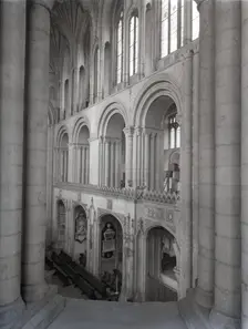 Norwich Cathedral, Norfolk, c1955. Creator: Arthur Charles Kirby Ware