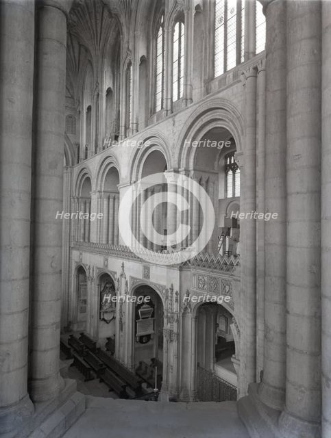 Norwich Cathedral, Norfolk, c1955. Creator: Arthur Charles Kirby Ware.