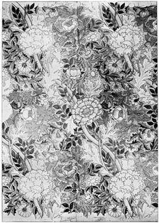 Norwich pattern wallpaper, 1889 (1934).Artist: William Morris