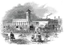 Norwich Station, 1845. Creator: Unknown
