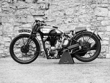 Norton motorbike, an International Model 30, 1932
