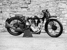 Norton motorbike, an International Model 30, 1932