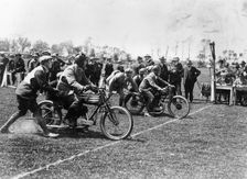 Nortons racing in Auckland, New Zealand