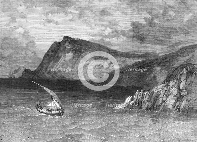 North coast of Crete, from the sea, 1869. Creator: Unknown.