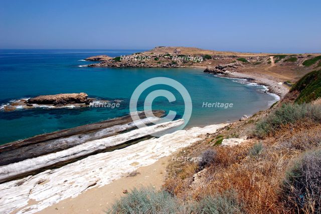North coast near Kaplica, North Cyprus. Creator: Peter Thompson.