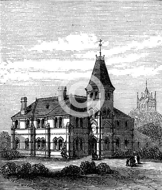 North Cambridgeshire Cottage Hospital, Wisbech, 1873. Creator: Unknown.