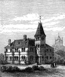 North Cambridgeshire Cottage Hospital, Wisbech, 1873. Creator: Unknown