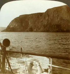 North Cape - from the west - land of the Midnight Sun, near midnight, N. Norway c1905. Creator: Unknown