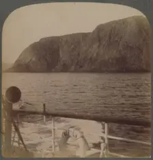 North Cape - from the west - land of the Midnight Sun...Northern Norway 1902. Creator: Underwood & Underwood