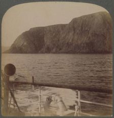 North Cape - from the west - land of the Midnight Sun...Northern Norway 1902. Creator: Underwood & Underwood